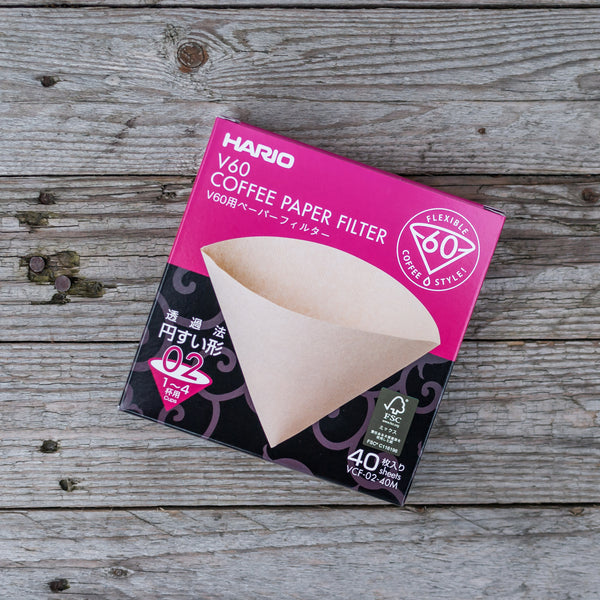 V60 Misarashi Paper Filters Size 2 | Hario