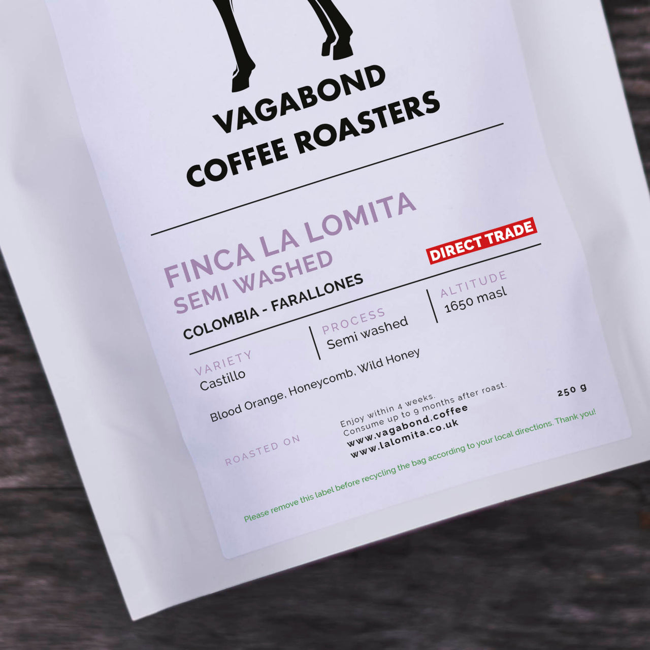 Finca La Lomita - Semi Washed | Colombia | Direct Trade