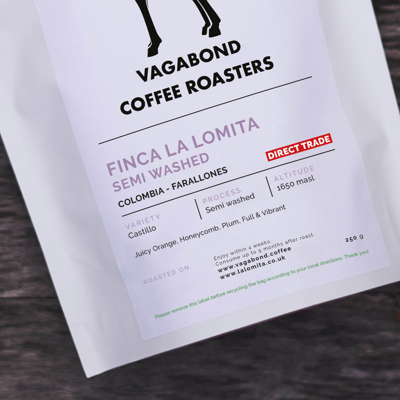 Finca La Lomita - Semi Washed | Colombia | Direct Trade