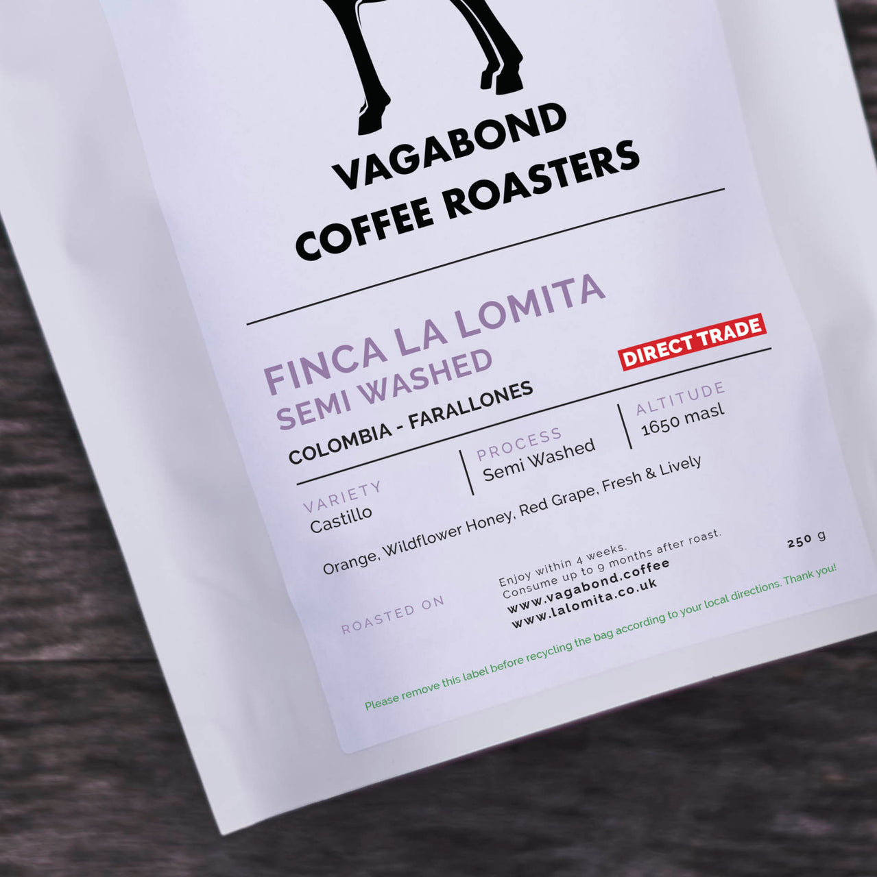 Finca La Lomita - Semi Washed | Colombia | Direct Trade
